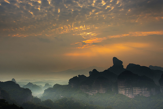 秋叶斑斓秋意浓 -- 广东韶关【南岭】